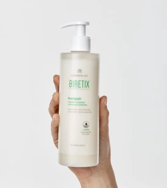 BIRETIX Isorepair Creamy prausiklis, 400 ml – papildoma produkto nuotrauka 2