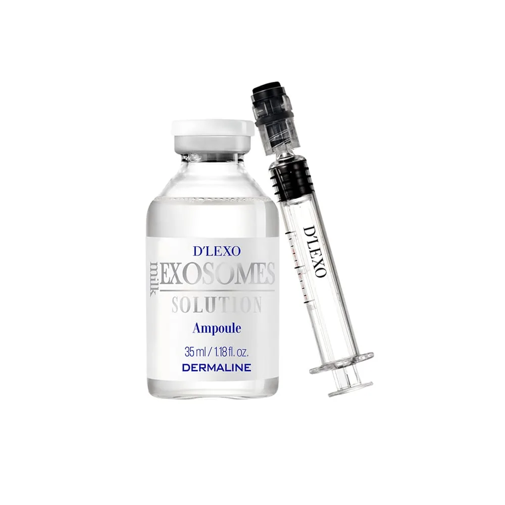 Dermaline D’LEXO Milk Exosome Solution ampulė, 35 ml