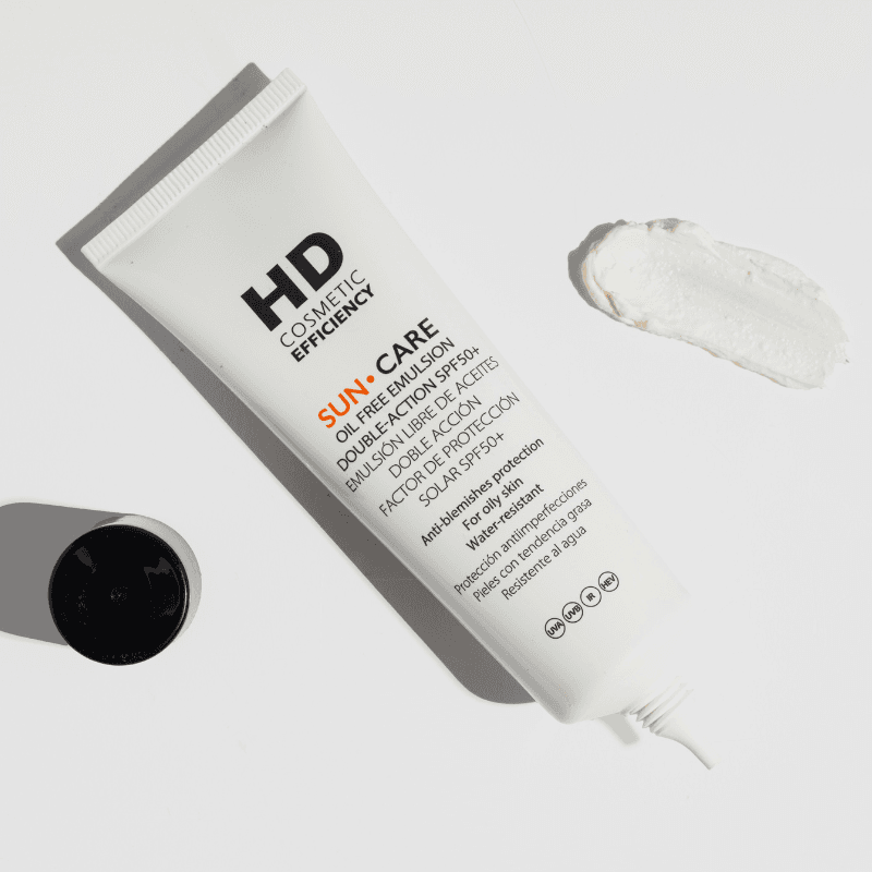 HD Cosmetic Efficiency HD Suncare Oil-Free emulsija SPF 50+, 50 ml