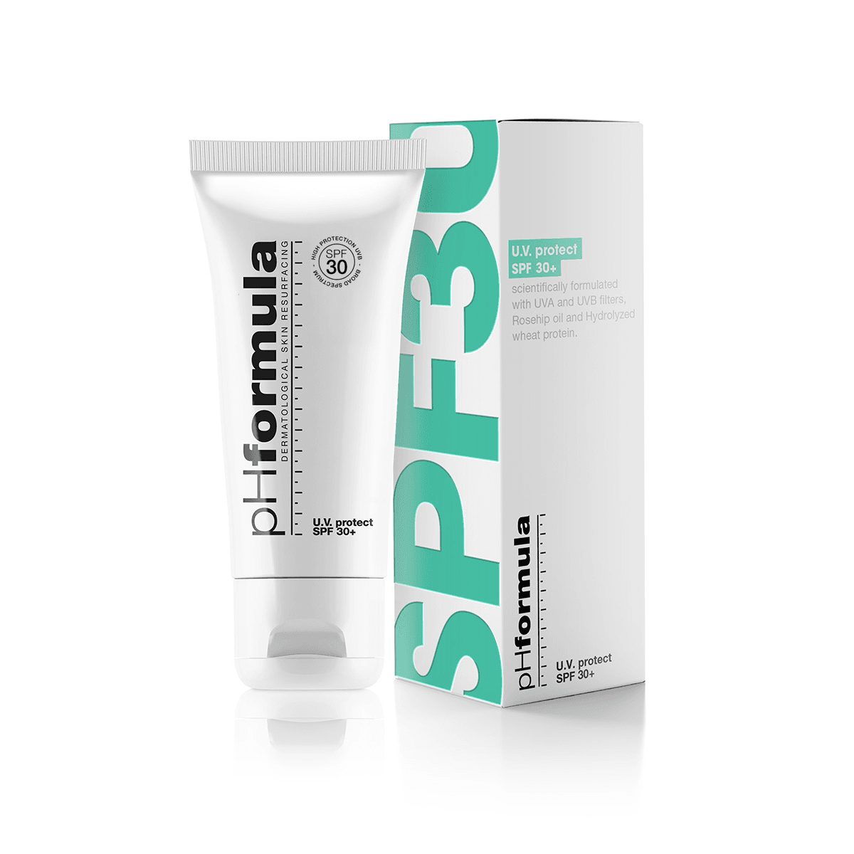 pHformula U.V. Protect SPF 30 apsauginis veido kremas, 50 ml