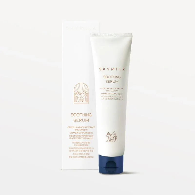 SKYMILK Soothing Serum raminamasis veido serumas, 100 ml