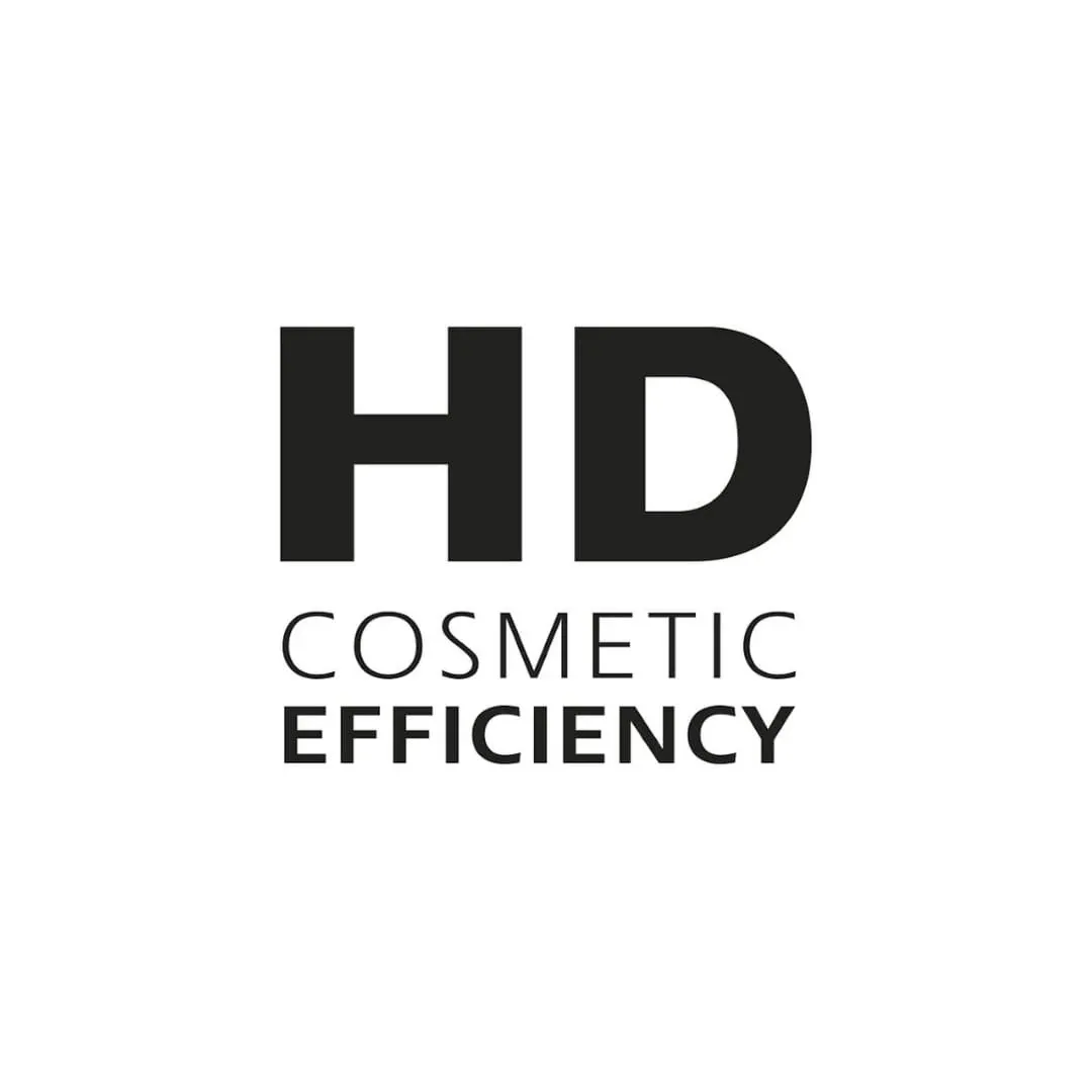 kosmetikos priemonės hd cosmetic efficiency logo